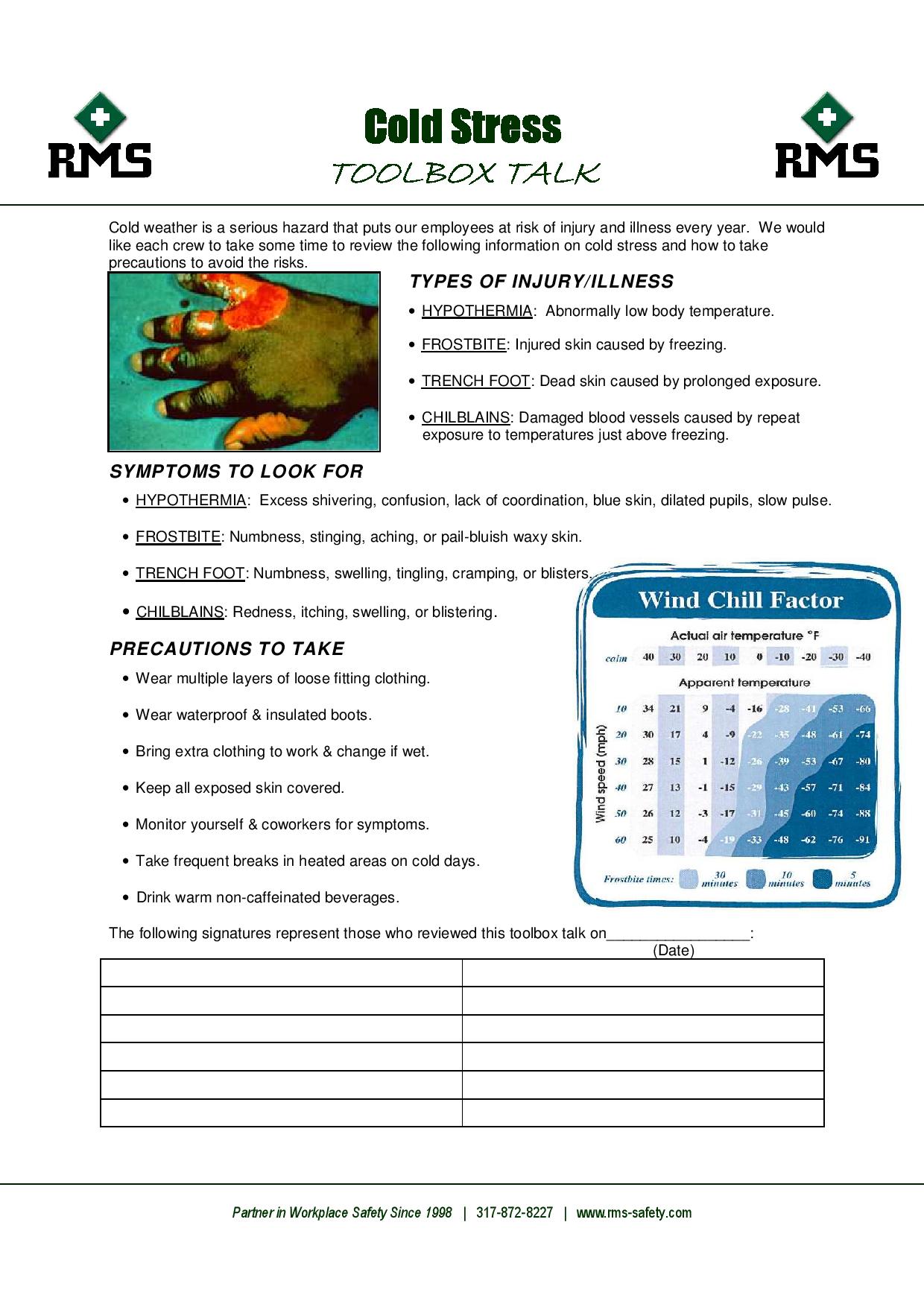 Winter Weather Safety | Safety Consulting | RMS Safety